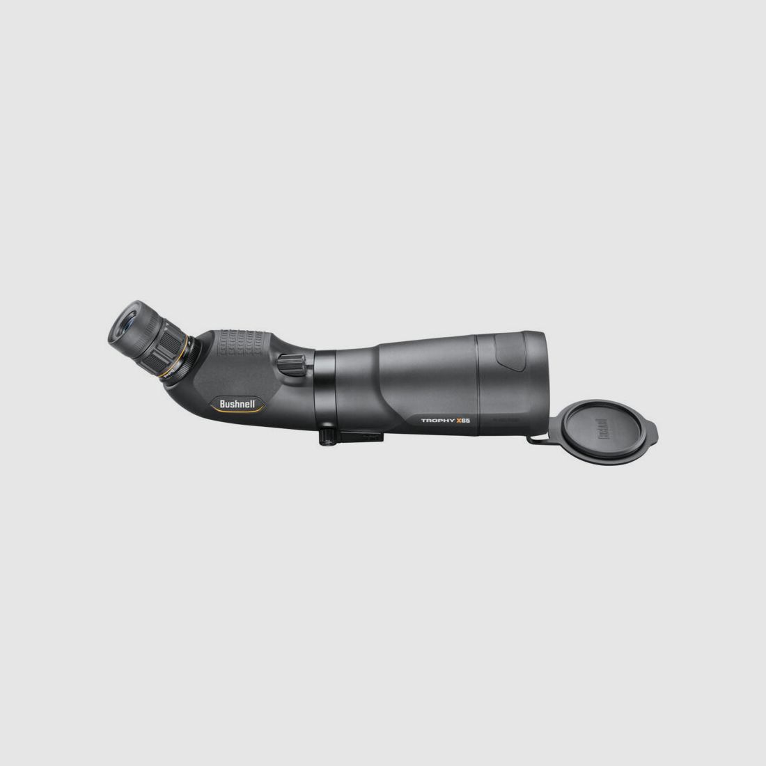 Bushnell Spektiv Trophy Xtreme 20-60x65mm mit Schrägeinblick, schwarz, Porro-Prismen, mit Koffer und Stativ