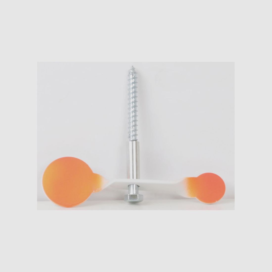 Luftgewehr Zielanlage Rotate Target Pendelscheibe mit Befestigungsschraube 25 und 40 mm TrefferflĂ¤che