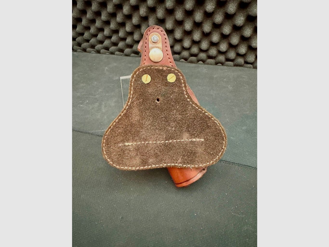 Holster en cuir, holster de ceinture, revolver, style western, cuir épais