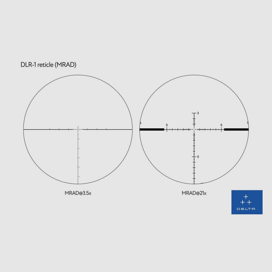 Delta Optical Stryker HD 3.5-21×44 FFP DLR-1