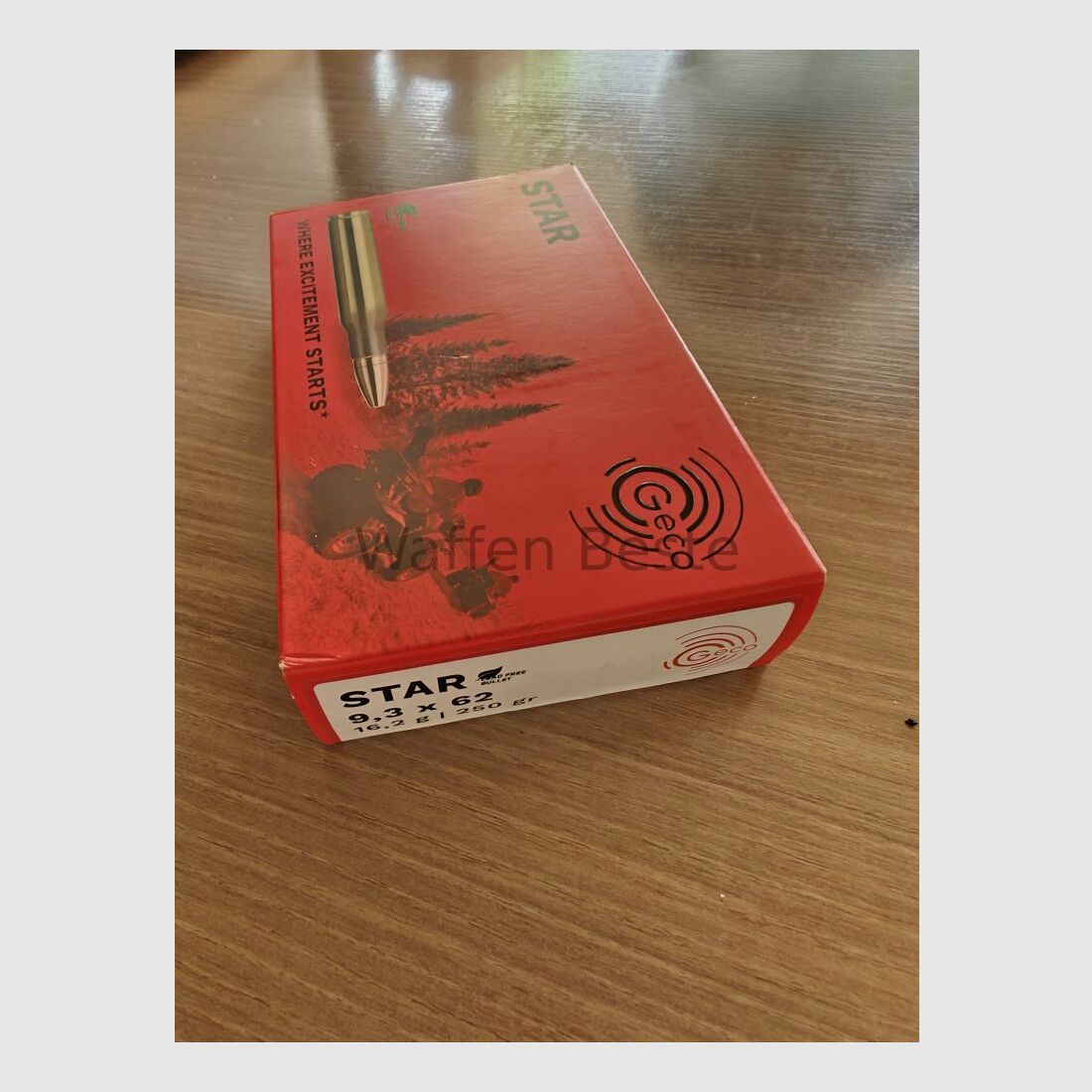 Geco Star 9,3x62 16,2gr.