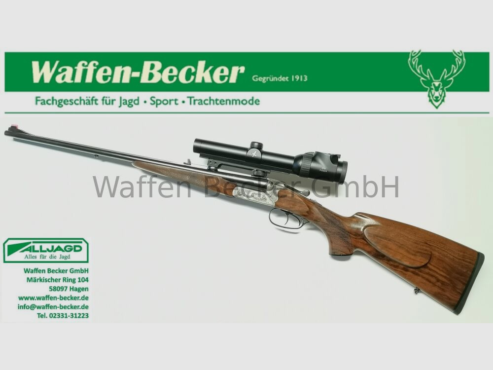 Merkel DB141 Kal. 9,3x74R Swarovski Z6i 1-6x24