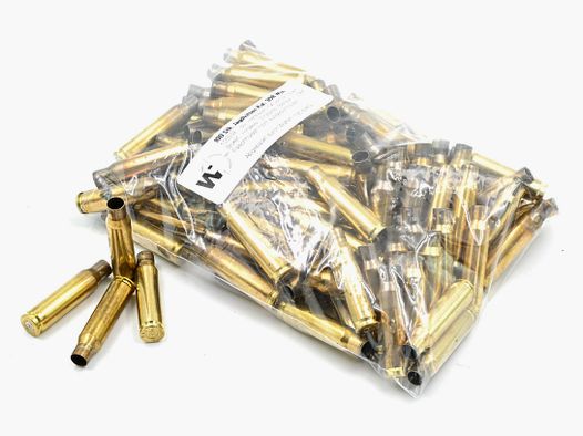 Jagdhülsen div. Hersteller .308 Win., 100 Stk., Boxer, 1x verschossen