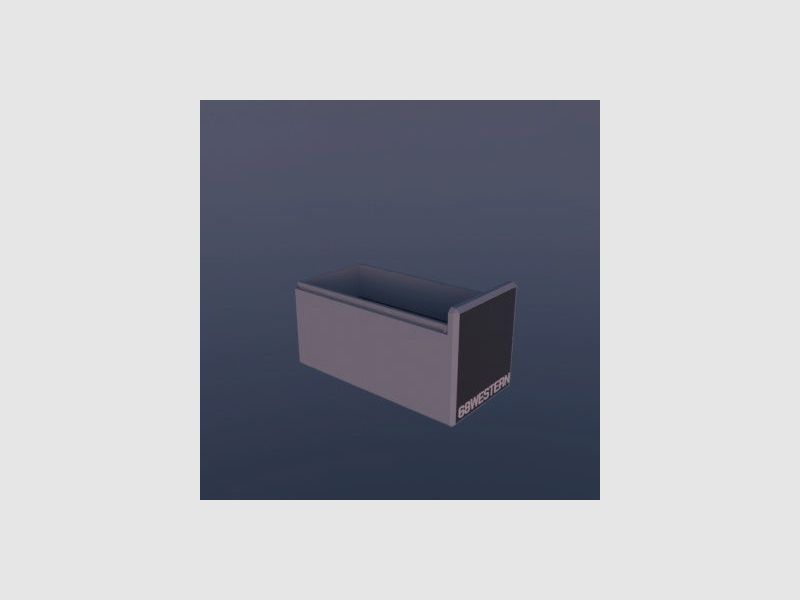 Filamelt Munitionsbox / 6.8 Western (Winchester/Browning) / ‘Schiebedeckel’ / Patronenbox, Ammo Box