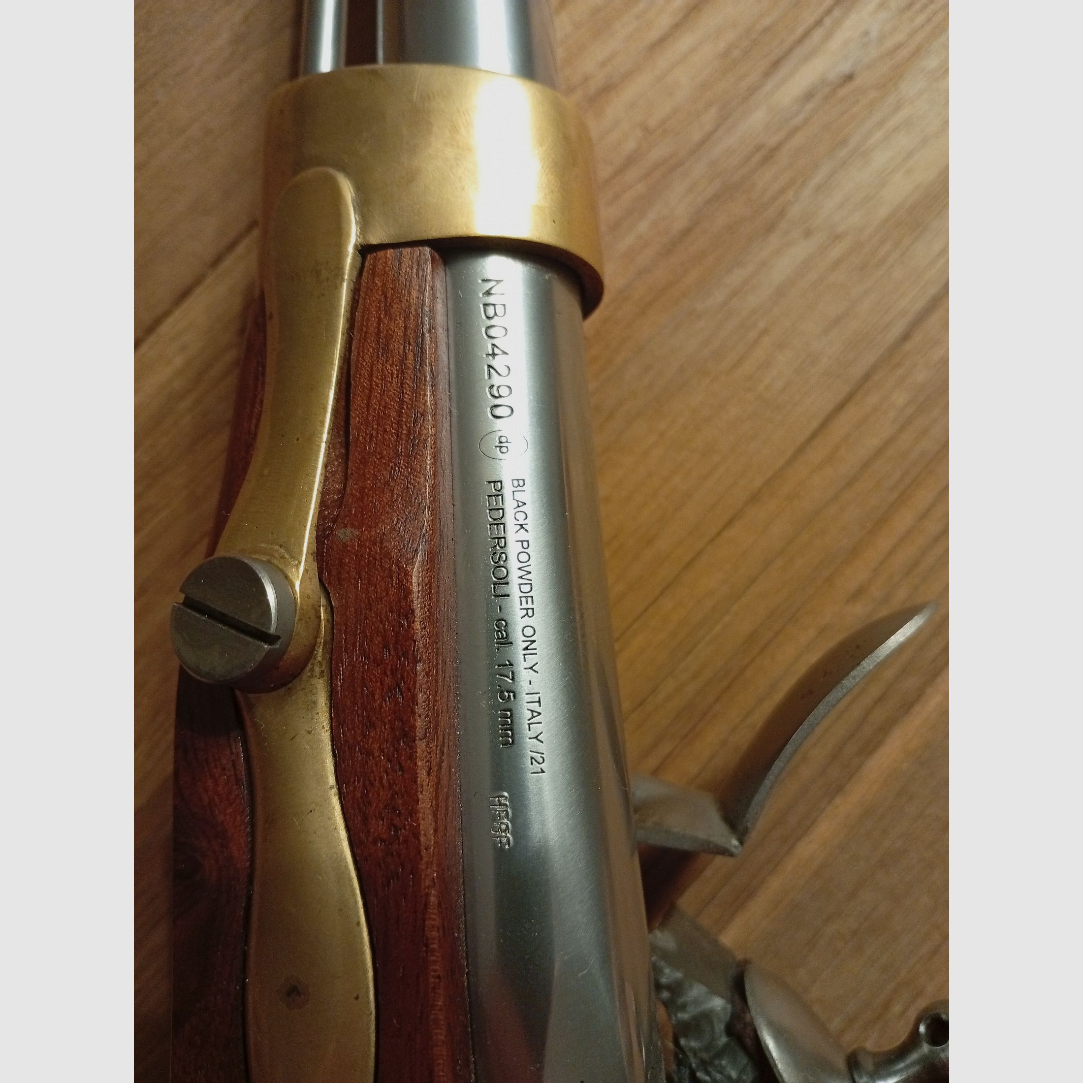 Pedersoli Steinschloß Pistole Modell AN XXIII Cal. 69