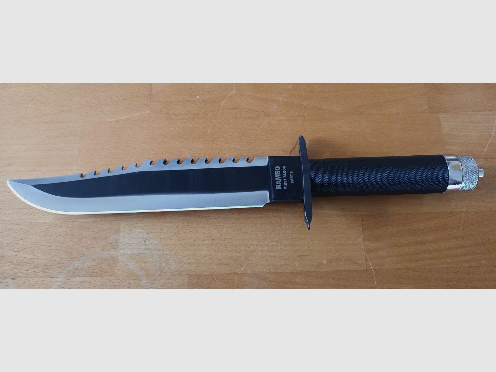 Rambo II + III Dekomesser (mit Wandhalterung und Hülle)