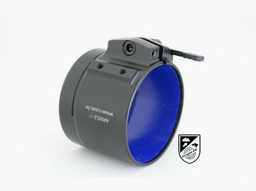 Adattatore Rusan ARM52 con chiusura rapida interna gommata 51mm