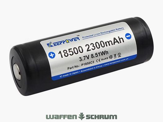 Keep Power Accu 2300 mAH 18500 voor Orion