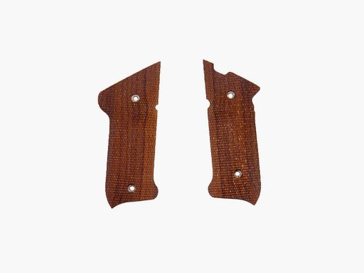 Grip panels wood punched Ruger MKII/III