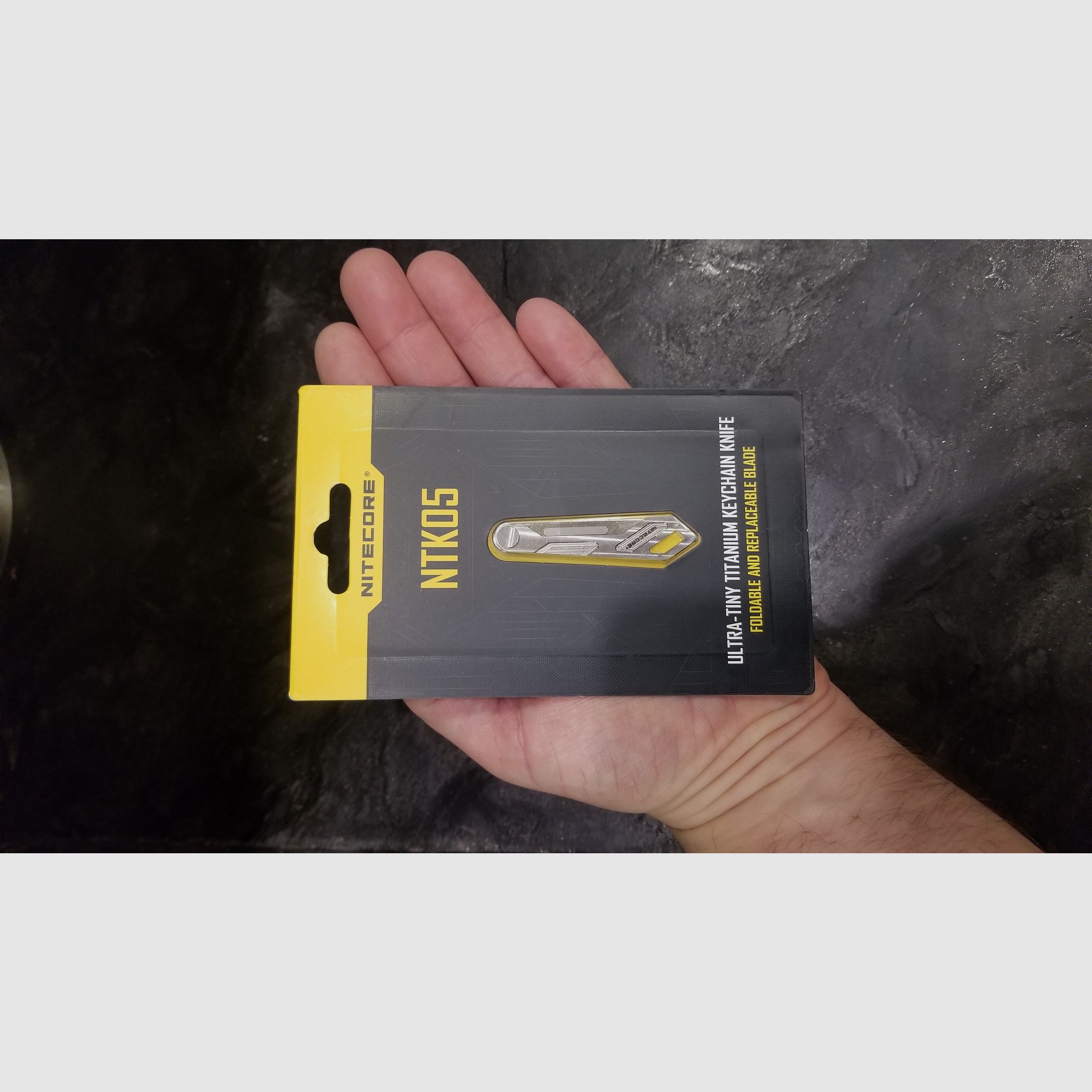 Taschenmesser NTK05 Skalpell Schlüsselanhänger Wechselklinge