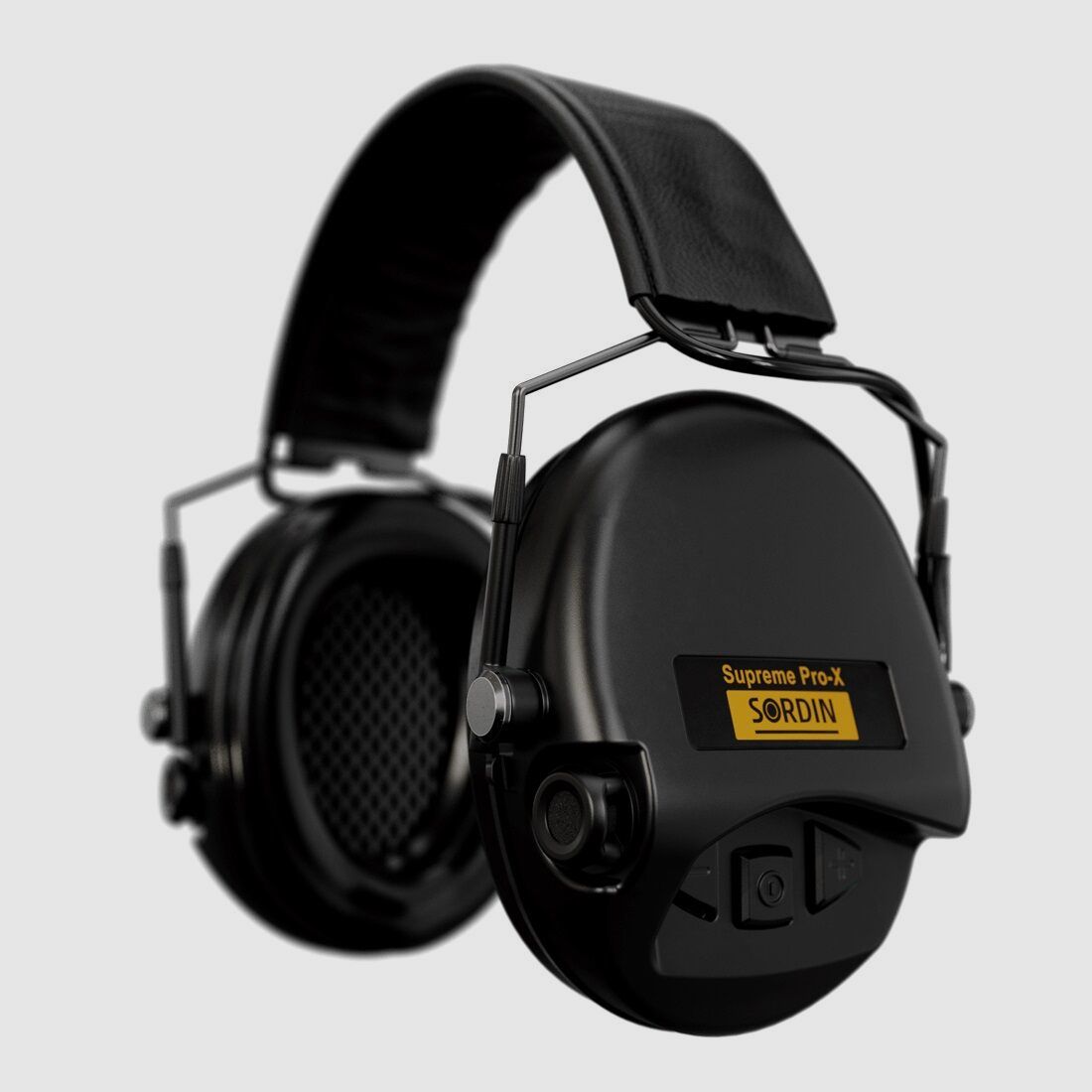 Sordin Supreme Pro X Schwarz Leder V23