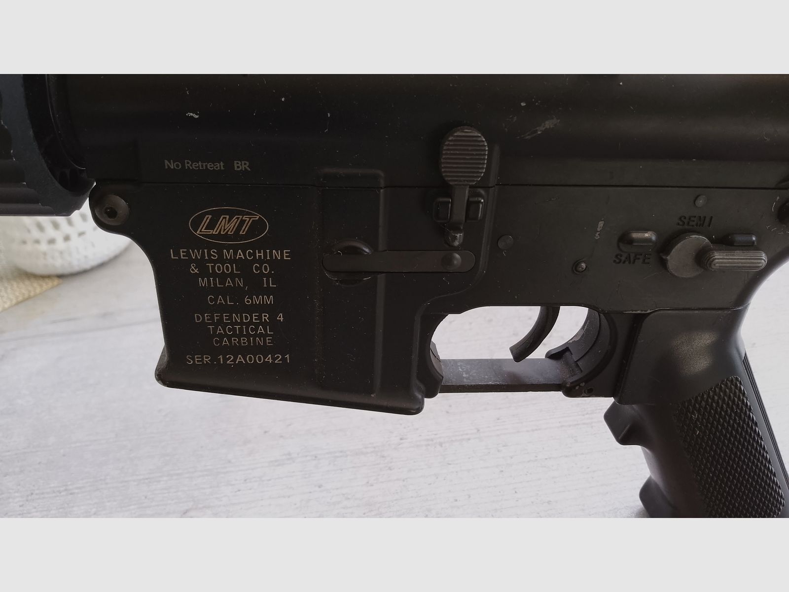 ASG M4 airsoft over 0.5 joules
