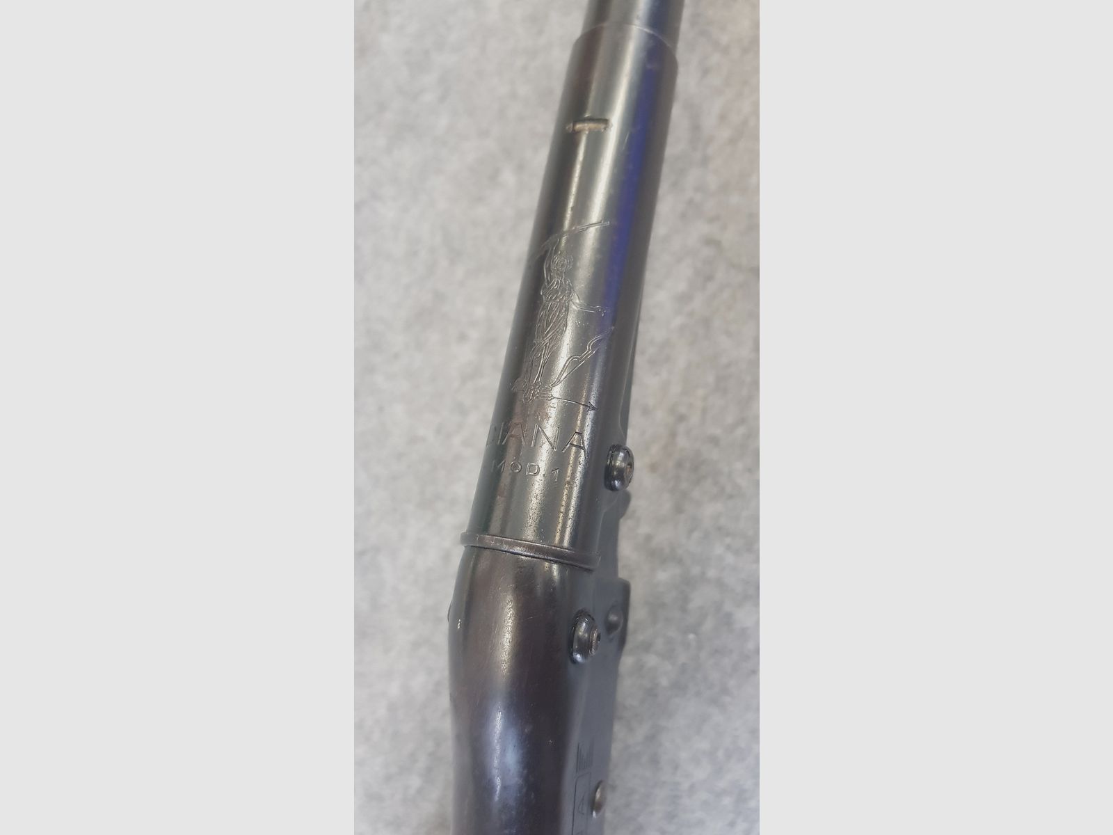 Luftgewehr Diana Mod. 1 Kindergewehr Blechpräge Gewehr 1913 - 1940 Vorkriegsmodell Made in West Germany