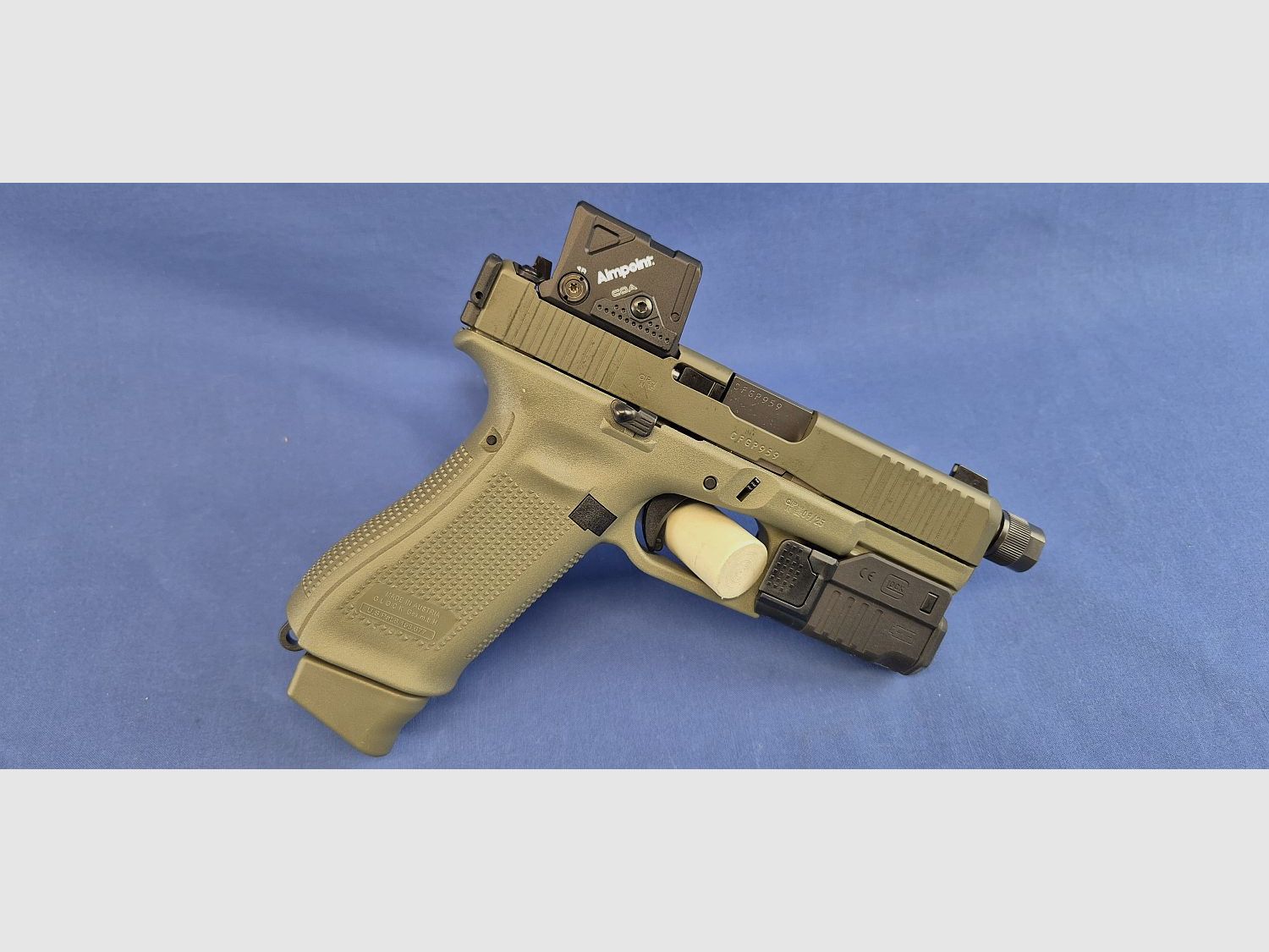 Glock 45 Kal.9x19mm A-CUT COA HUNTER EDITION + GTL II Set, afbeelding 2 van 5