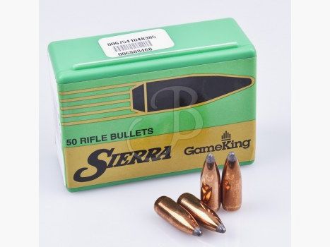SIERRA GAMEKING CAL. 270 .277 130 GR. SBT CONF DA 100 PZ.