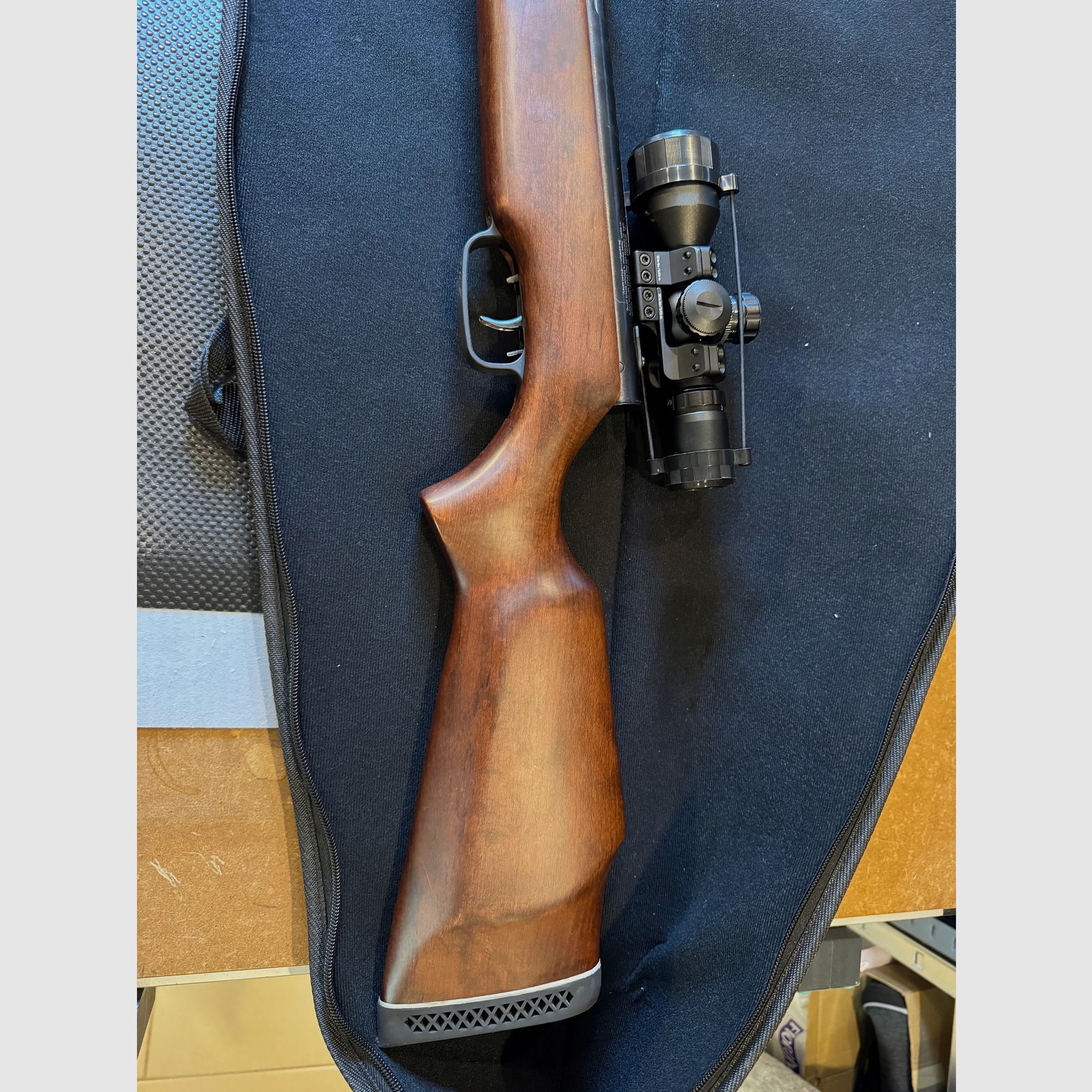 Norconia B88 Unterhebelspanner 7,5J 4,5mm inkl. Zielfernrohr 3-9 x 45