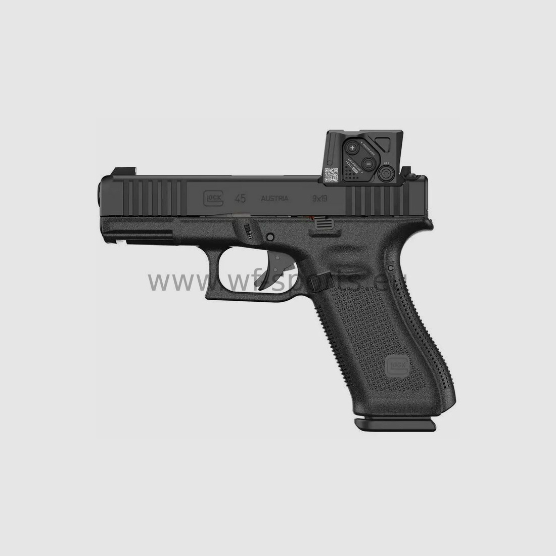 Glock HalbSL Pist, GLOCK G45 A-CUT COA Combo