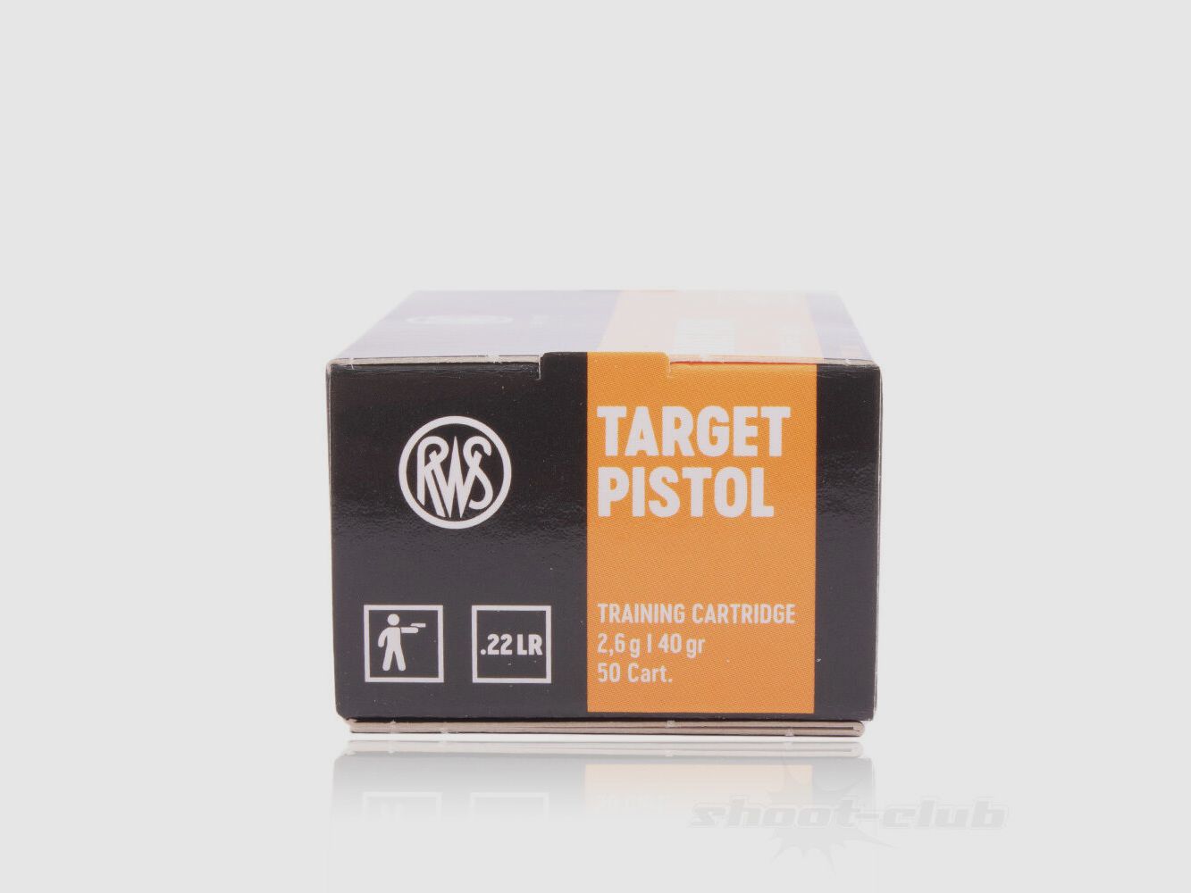 RWS Target Pistol LRN 40grs 50St .22lr