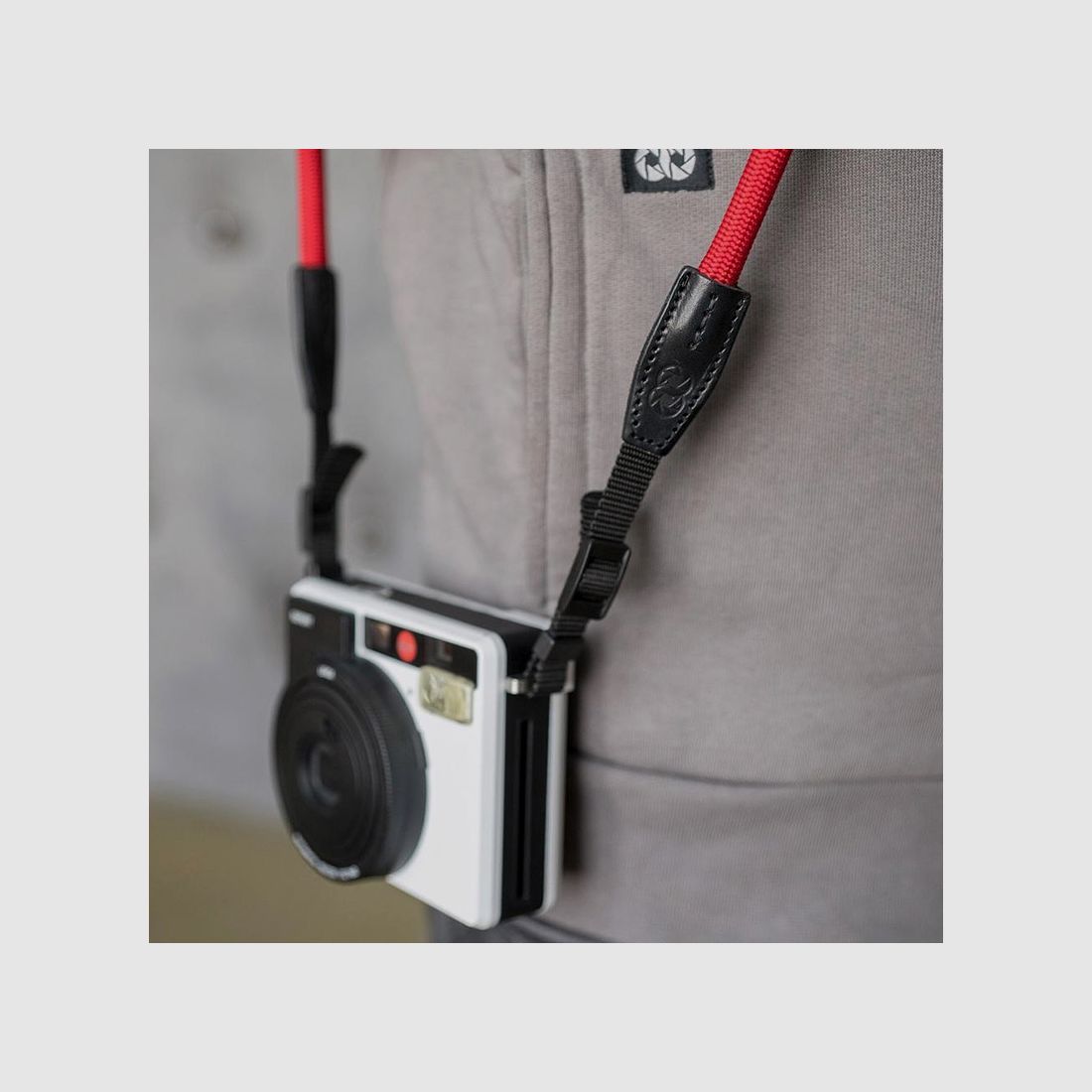 Leica Rope Strap, Rot, 126 cm, SO, designed by COOPH, Bild 6 von 6
