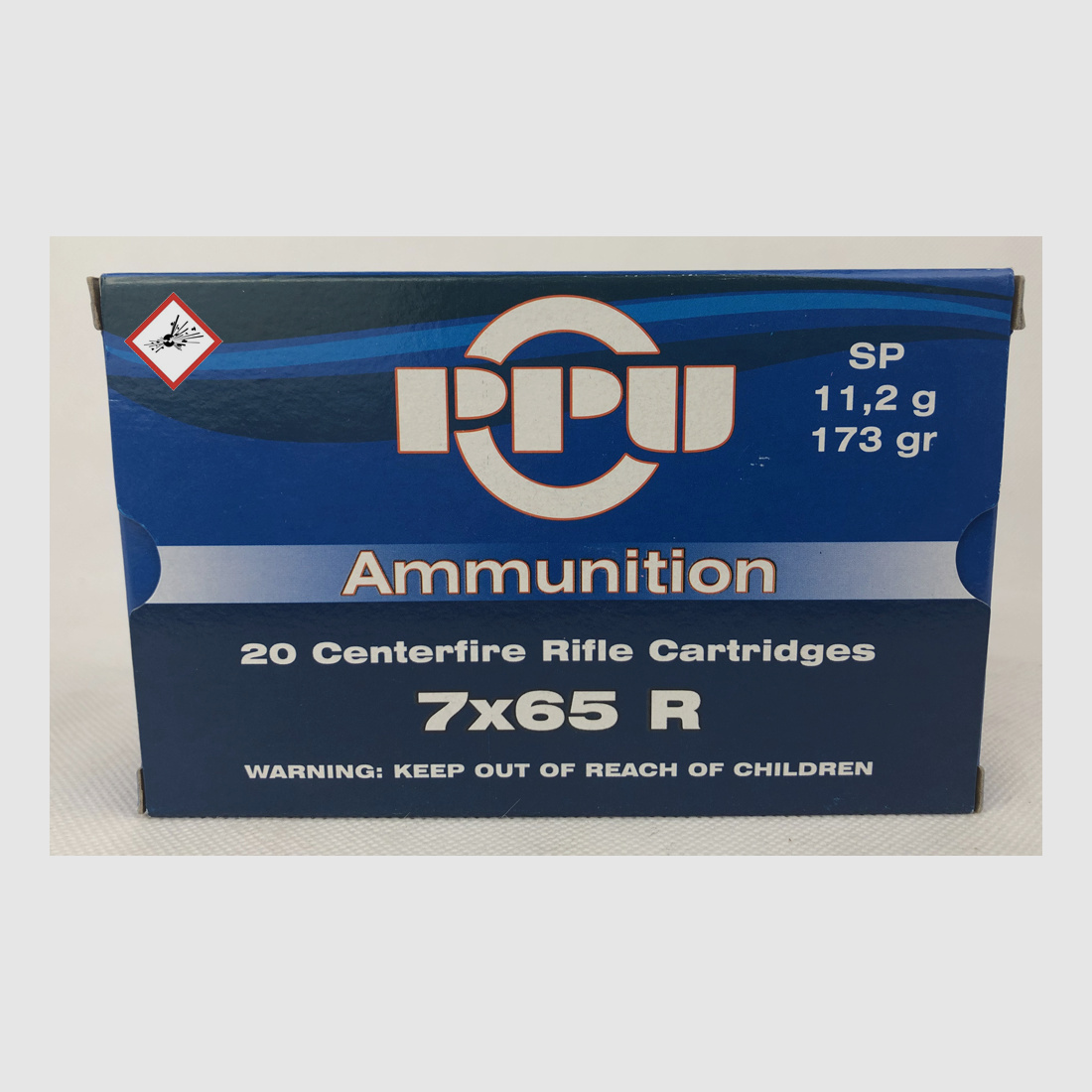 PPU Büchsenpatrone 7x65 R 173grs