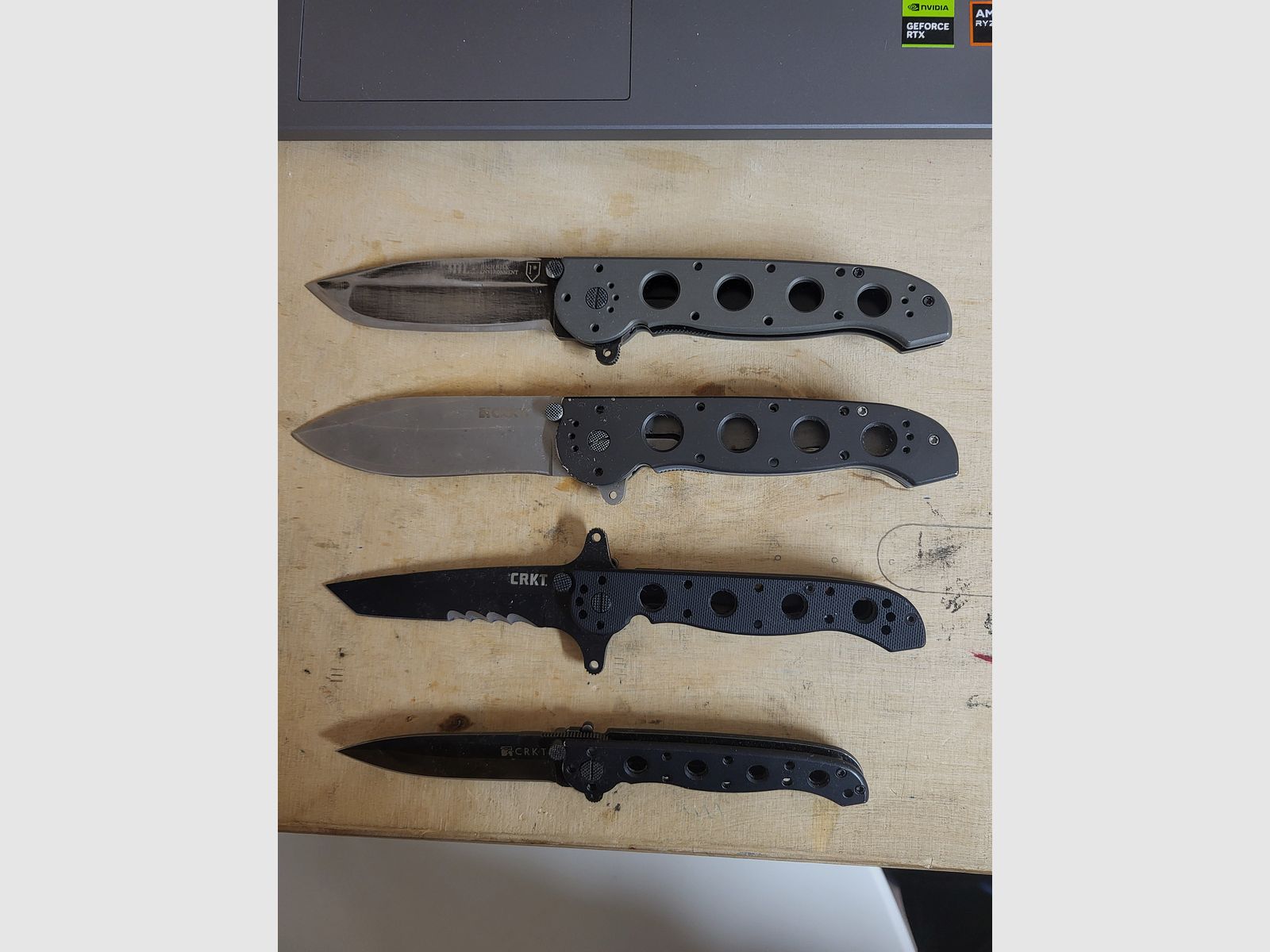 CRKT Messer Sammlung M21-04  M16-14M  M16-13SFG  M16-01K