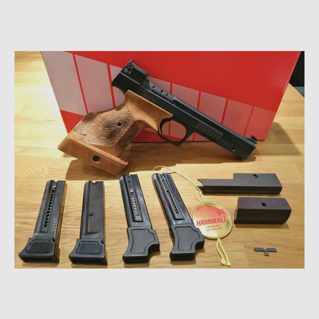 Hämmerli 208S TOP Zustand .22lr Sportpistole