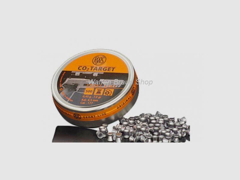CO2 TARGET 4,5MM 0,45G 500ER