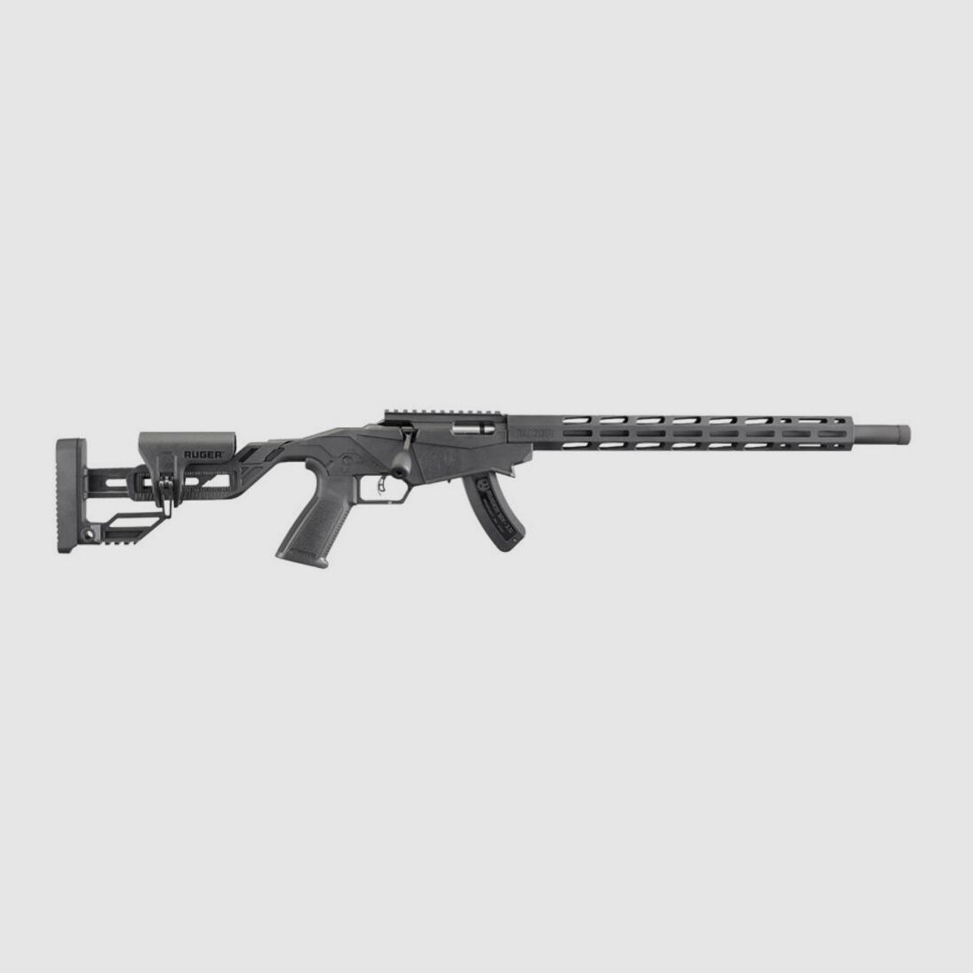 Ruger PRECISION RIMFIRE .22 LR 18"/46CM 1/2"-28 NEGRO