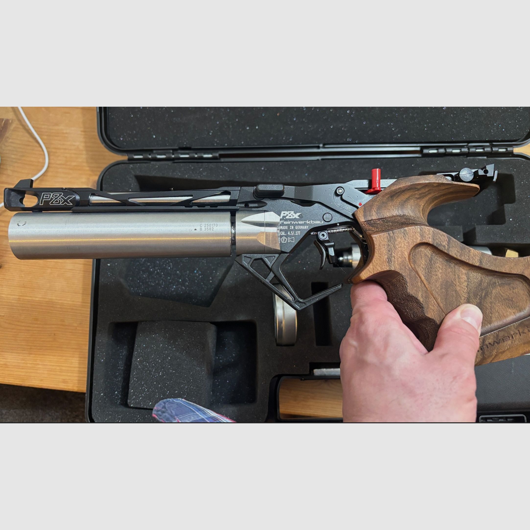 Feinwerkbau P 8X Short P8x Short Match Air Pistol