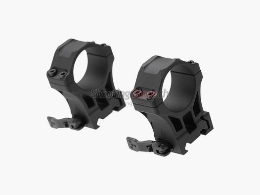Leapers Accu-Sync QR Anneaux Profil Haut 30mm Noir