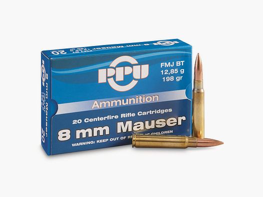 PRVI 8x57 FMJ 198 Gr