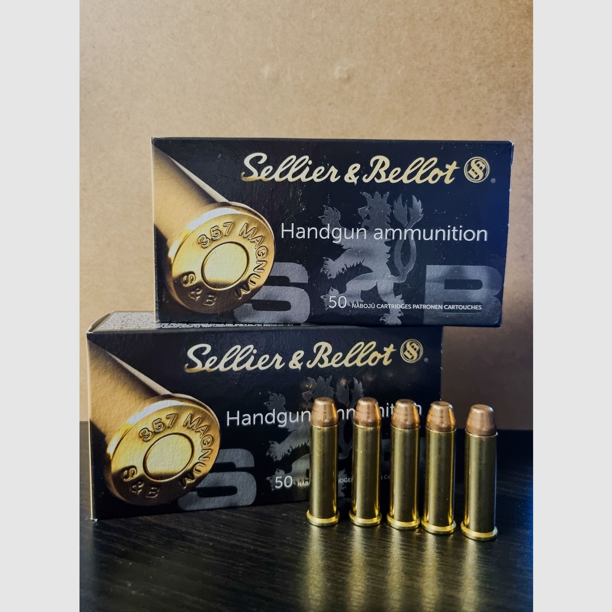 Sellier & Bellot .357 Magnum Vollmantel