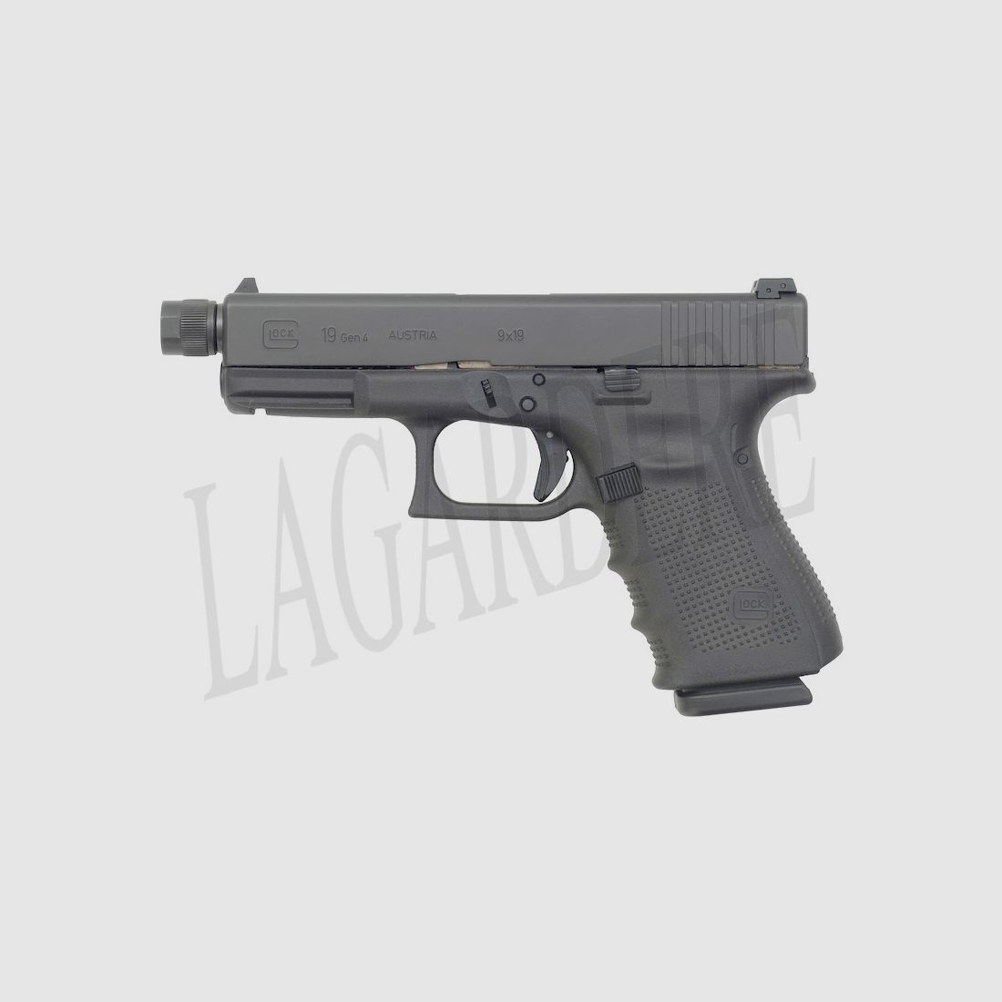 GLOCK 19 GEN. 4 CANNA FILETTATA (PISTOLA)