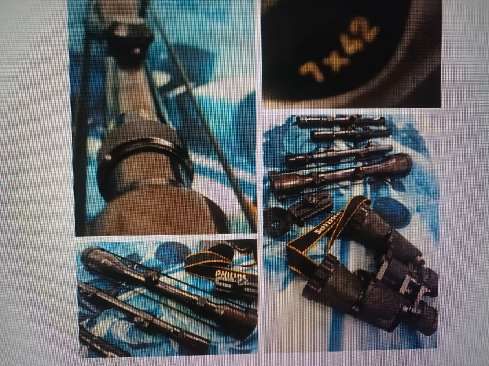SCOPE Lot Collection Binoculars Air Rifle Small-Bore Rifle Scope Hunter Sport Shooter 7x42 Scope......., image 4 of 4
