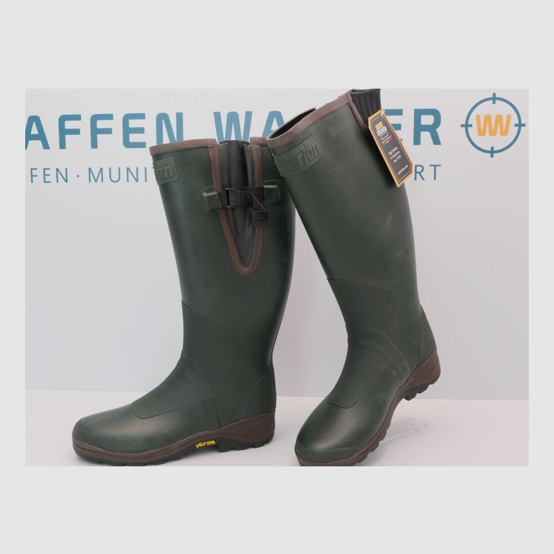 Zamberlan Stivale Canada N. Dunkelgrün/ Neopren Größe 43 NEU