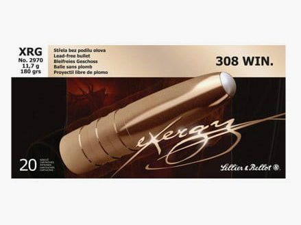 Sellier & Bellot .308 Win. eXergy, XRG bleifrei 180 gr. - 20 Stk.