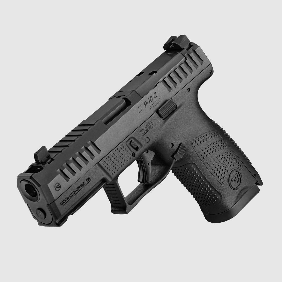 CZ Pistole P-10 C OR 9 x 19 Schwarz ported, Bild 1 von 3