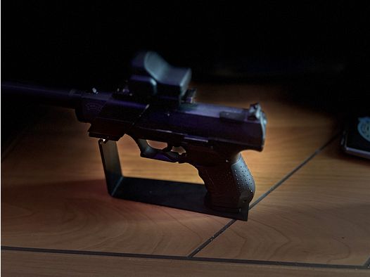 Walther cp99 4,5mm Diabolo con silenciador y Reddot y riel de montaje