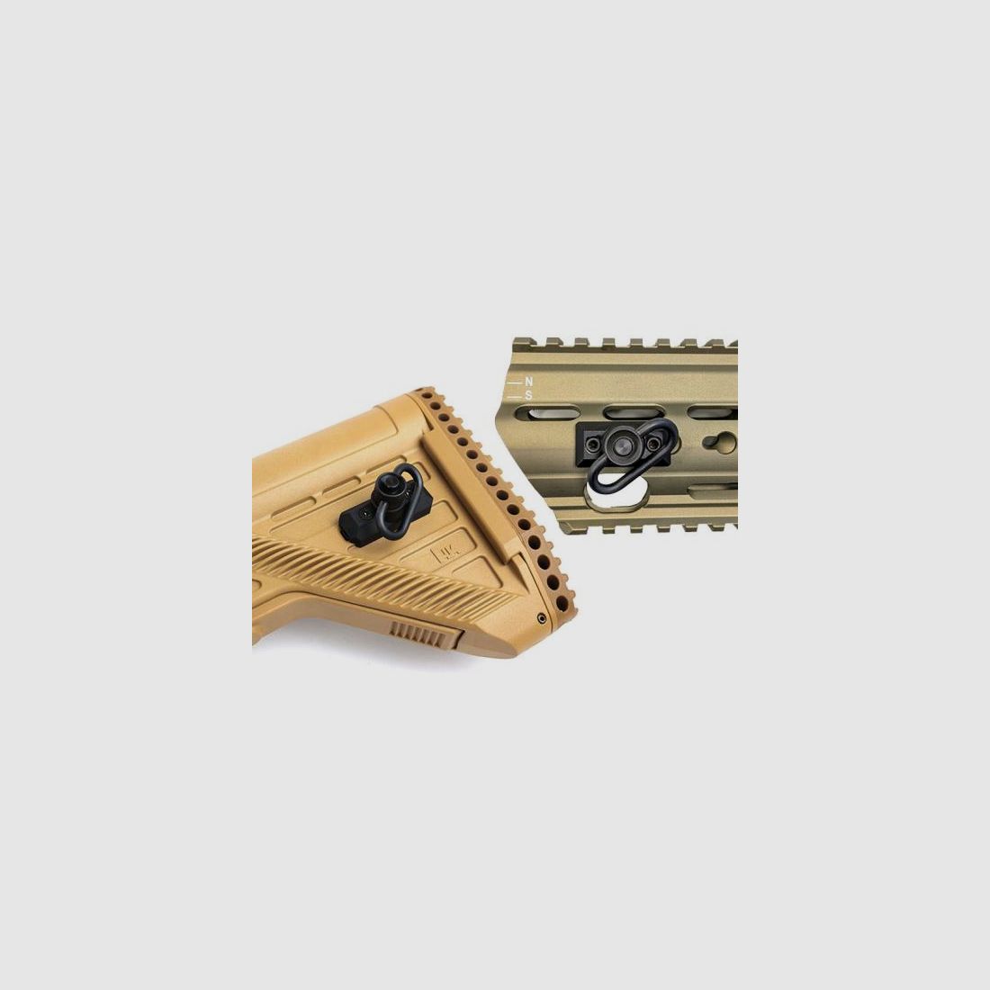 IEA Adapter SET for HKey Handguard Slimline Stock incl. QD Sling Swivel