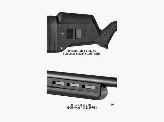 MAGPUL CROSSE HUNTER REMINGTON 700 SA NOIR