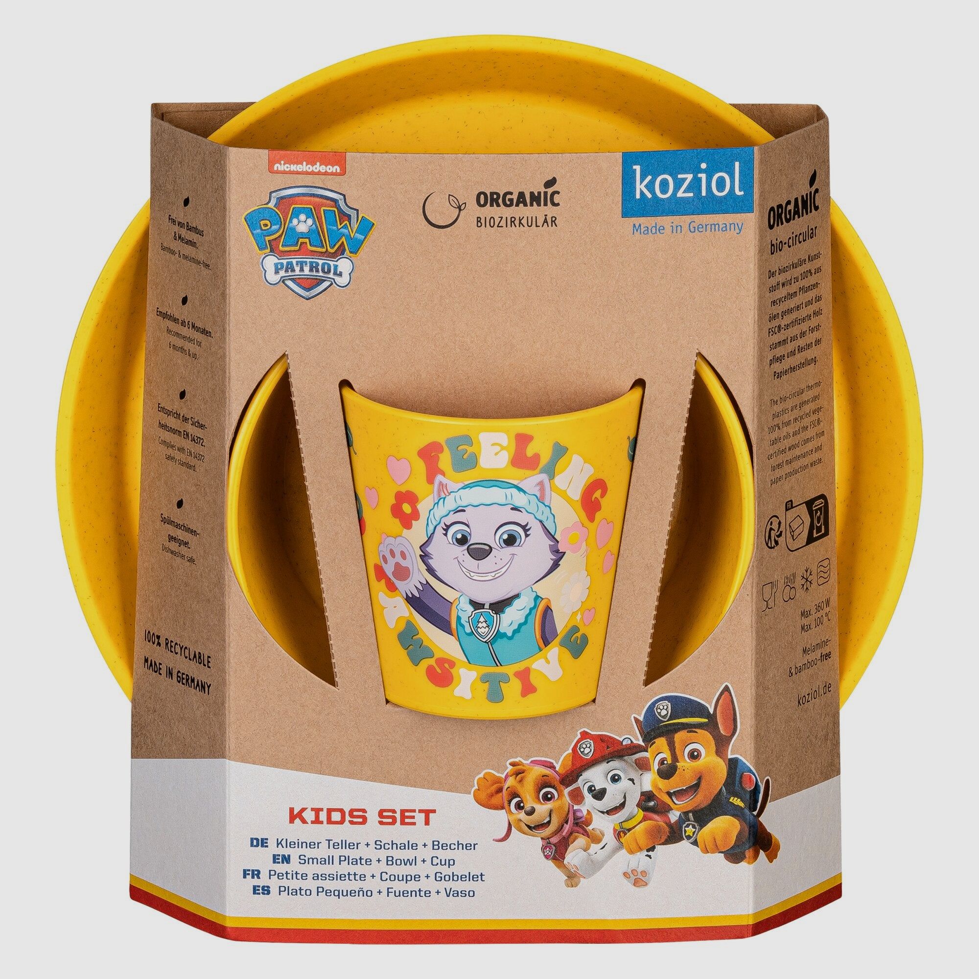 Set di stoviglie per bambini Paw Patrol, immagine 3 di 3
