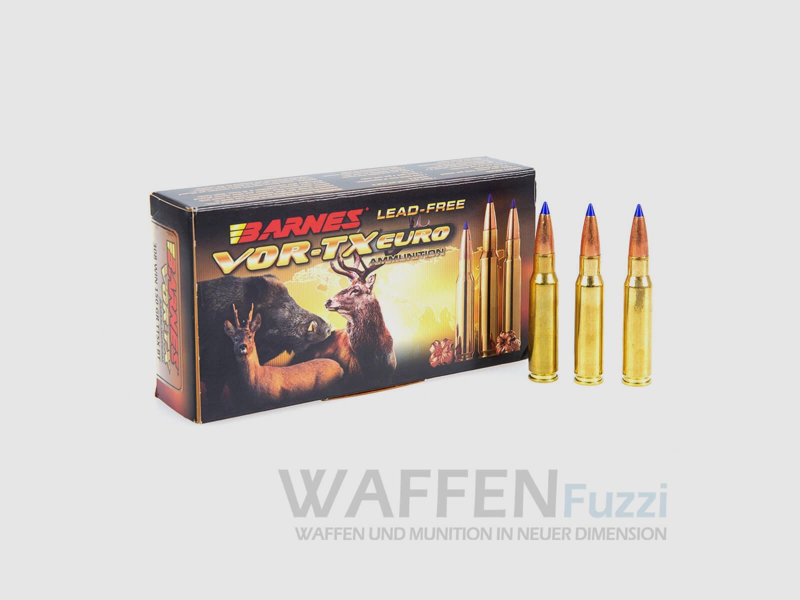 Barnes .30-06 SPRG TTSX Vor-TX Int. bleifreie Jagdpatronen 168grs