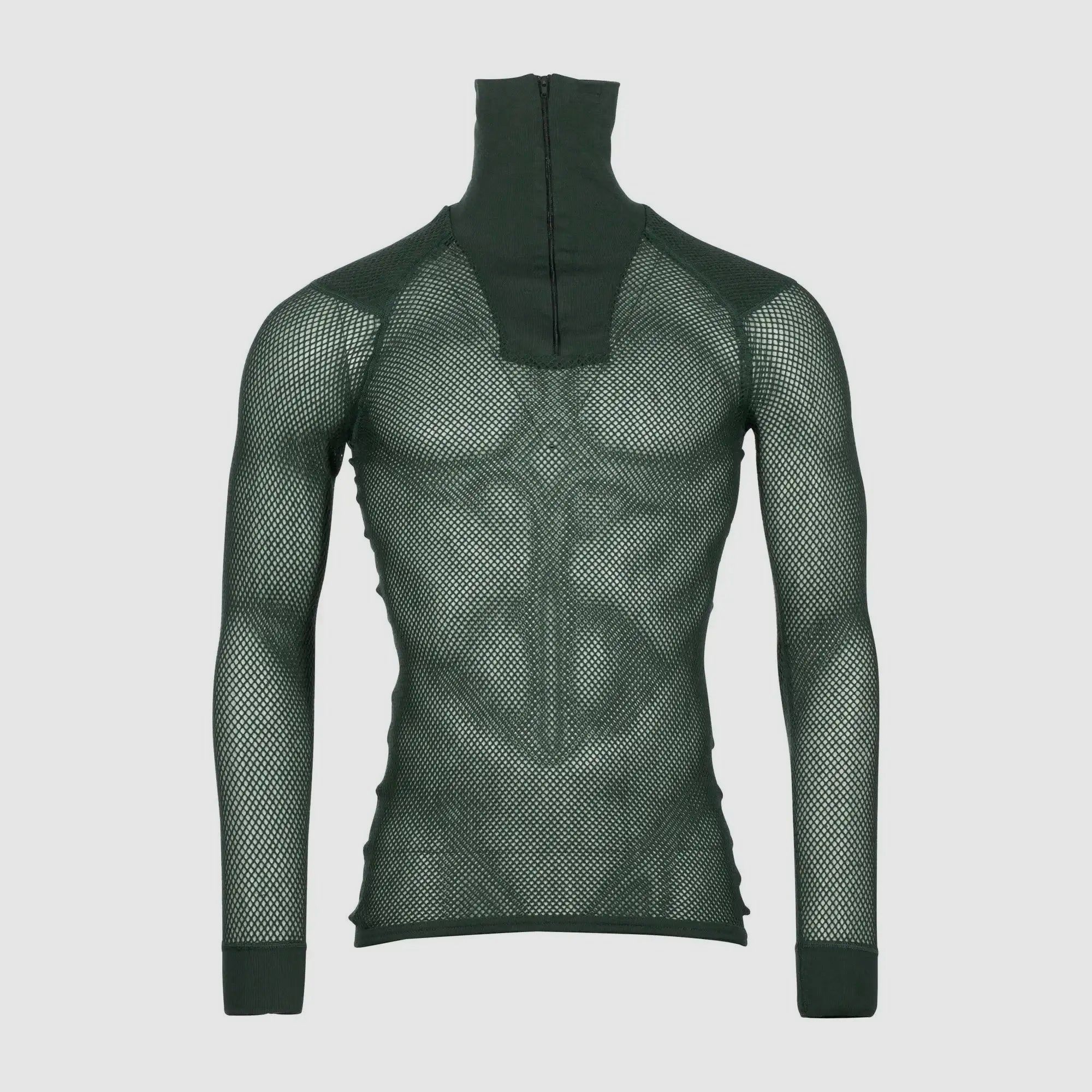 Brynje Brynje Shirt Super Thermo Zip Polo - Schwarz / S Herren