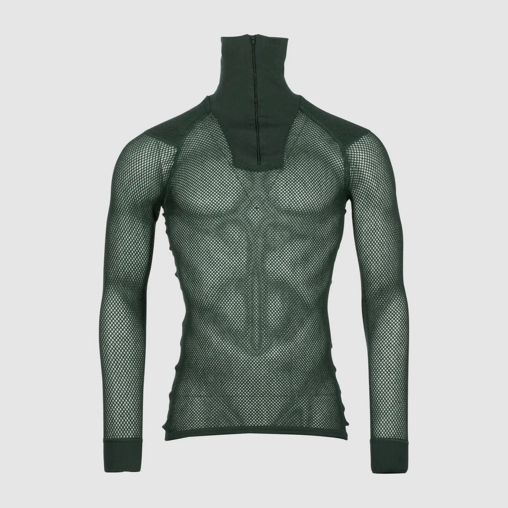 Brynje Brynje Shirt Super Thermo Zip Polo - Schwarz / S Herren
