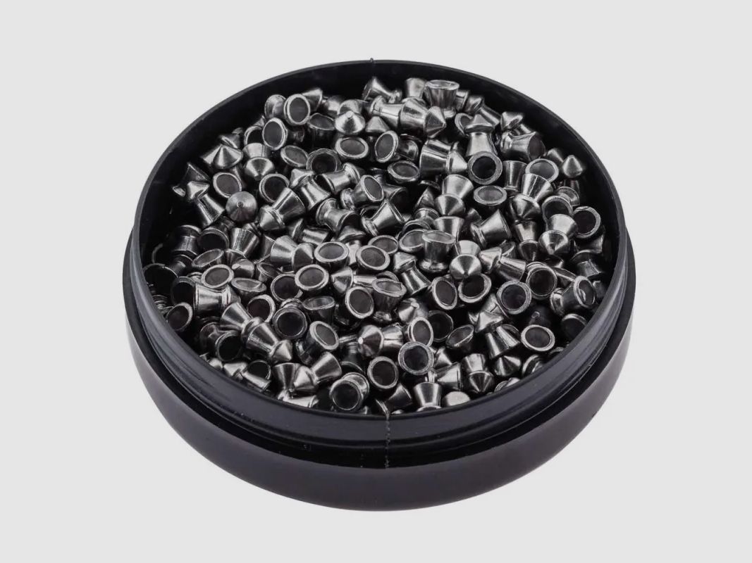 Boite de 500 plombs Black ops soul tête pointue cal 4,5mm, image 2 sur 3
