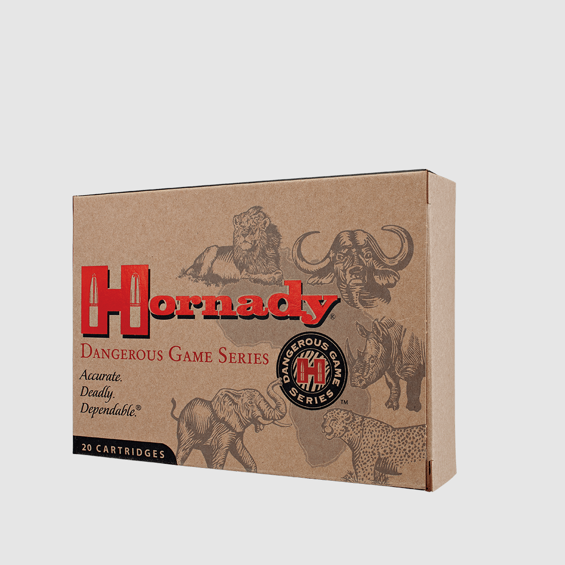 .375 Ruger Hornady Dangerous Game Interlock 270grs.