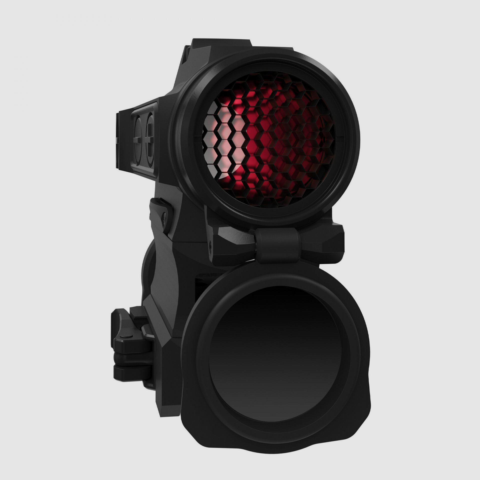 Holosun Mirino Reflex HS515C-M-RD con Reticolo Rosso: 2MOA Punto & 65MOA Punto Circolare, immagine 4 di 5