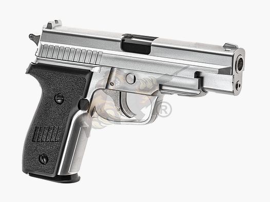 P229 Airsoft Pistole Federdruck in Silber - max. 0,5 Joule