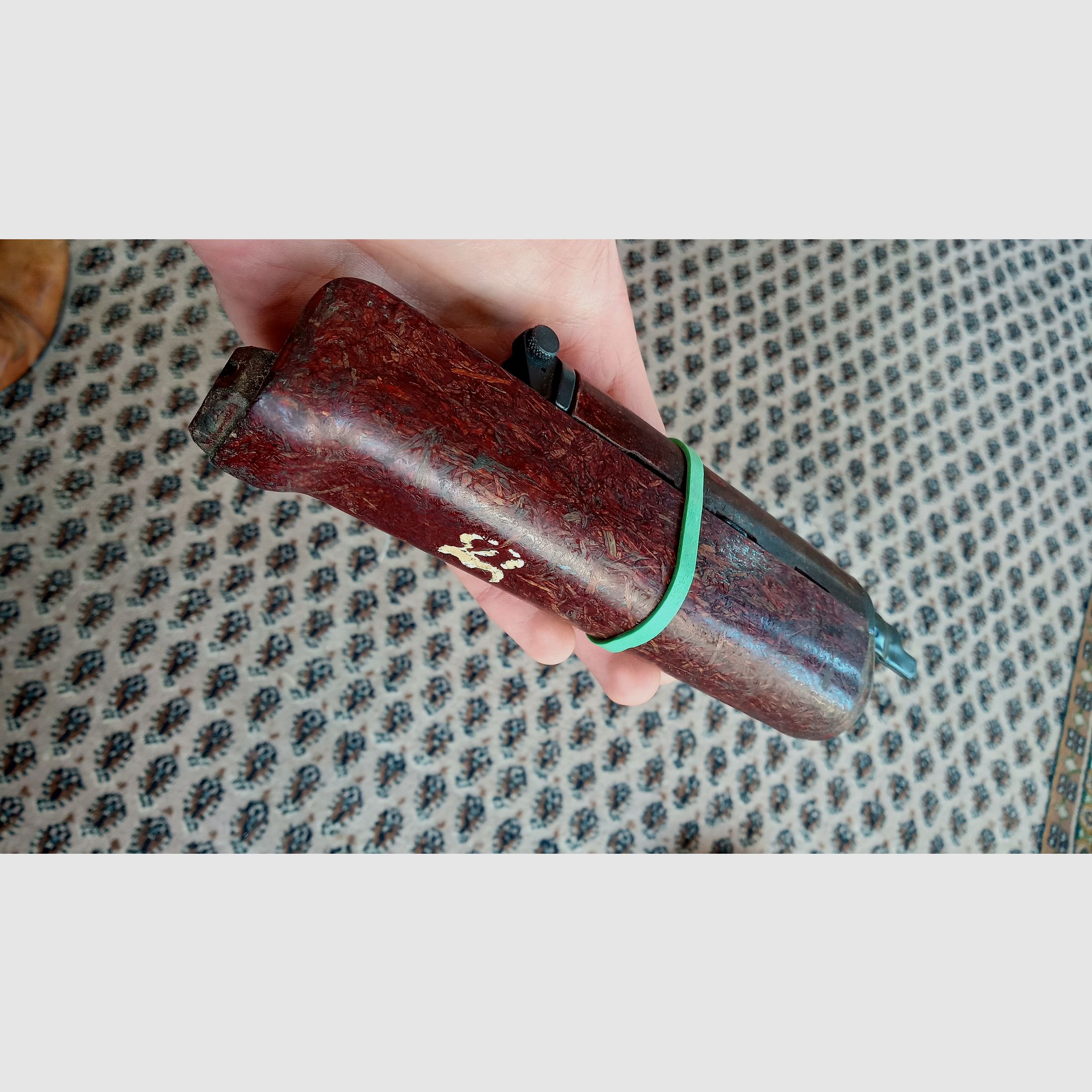 Original VZ.58 "Beaver Barf" Bakelit Handschutz und Griff / auch geeignet für CSA Sporter / Set #1