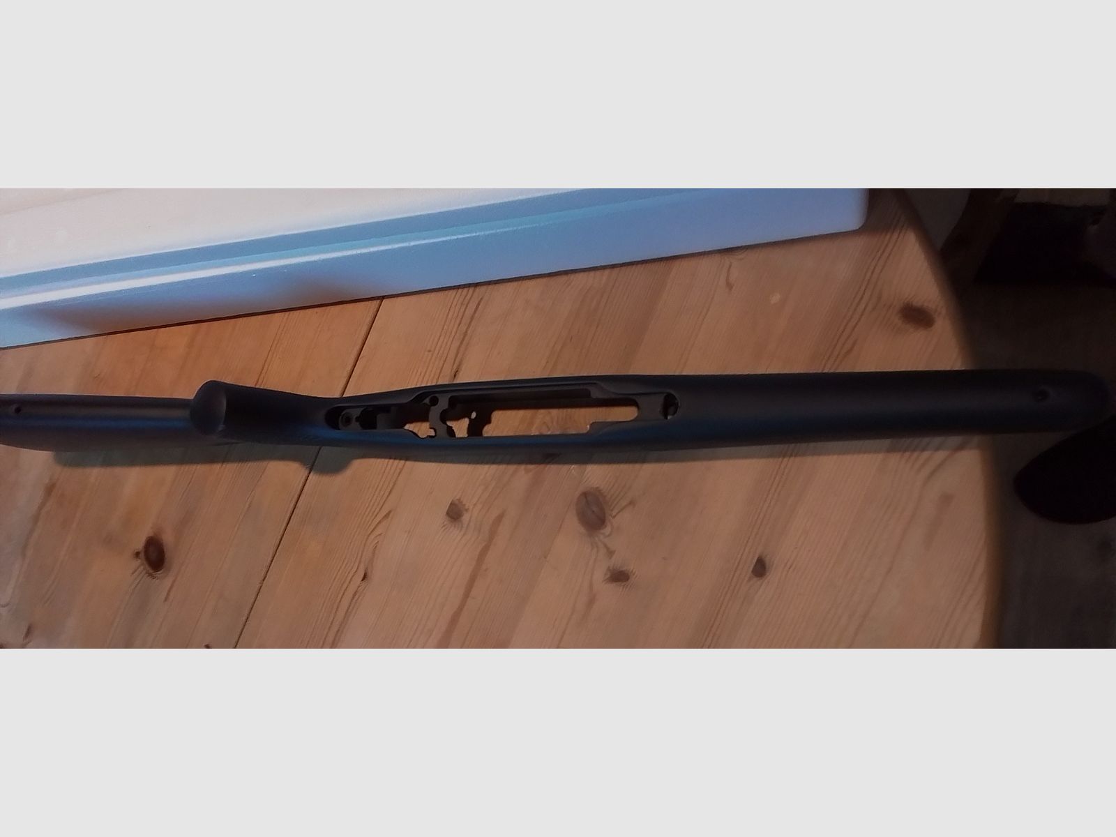 Anschütz zmiana kolby, pokryta czernią